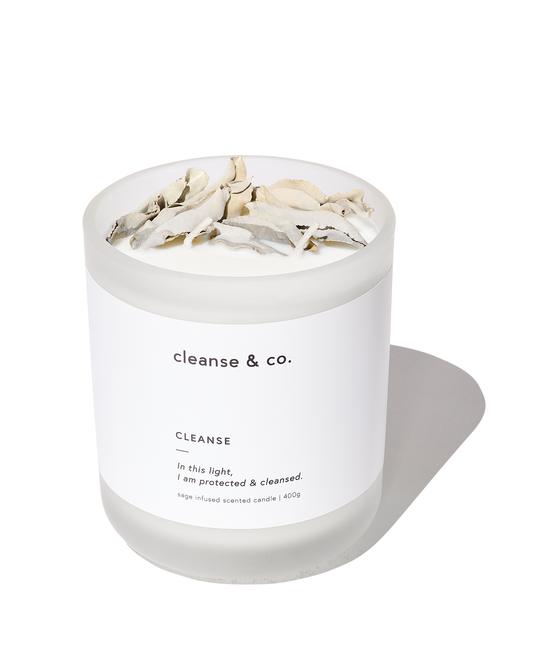 Sage Cleanse Intention Candle 200g