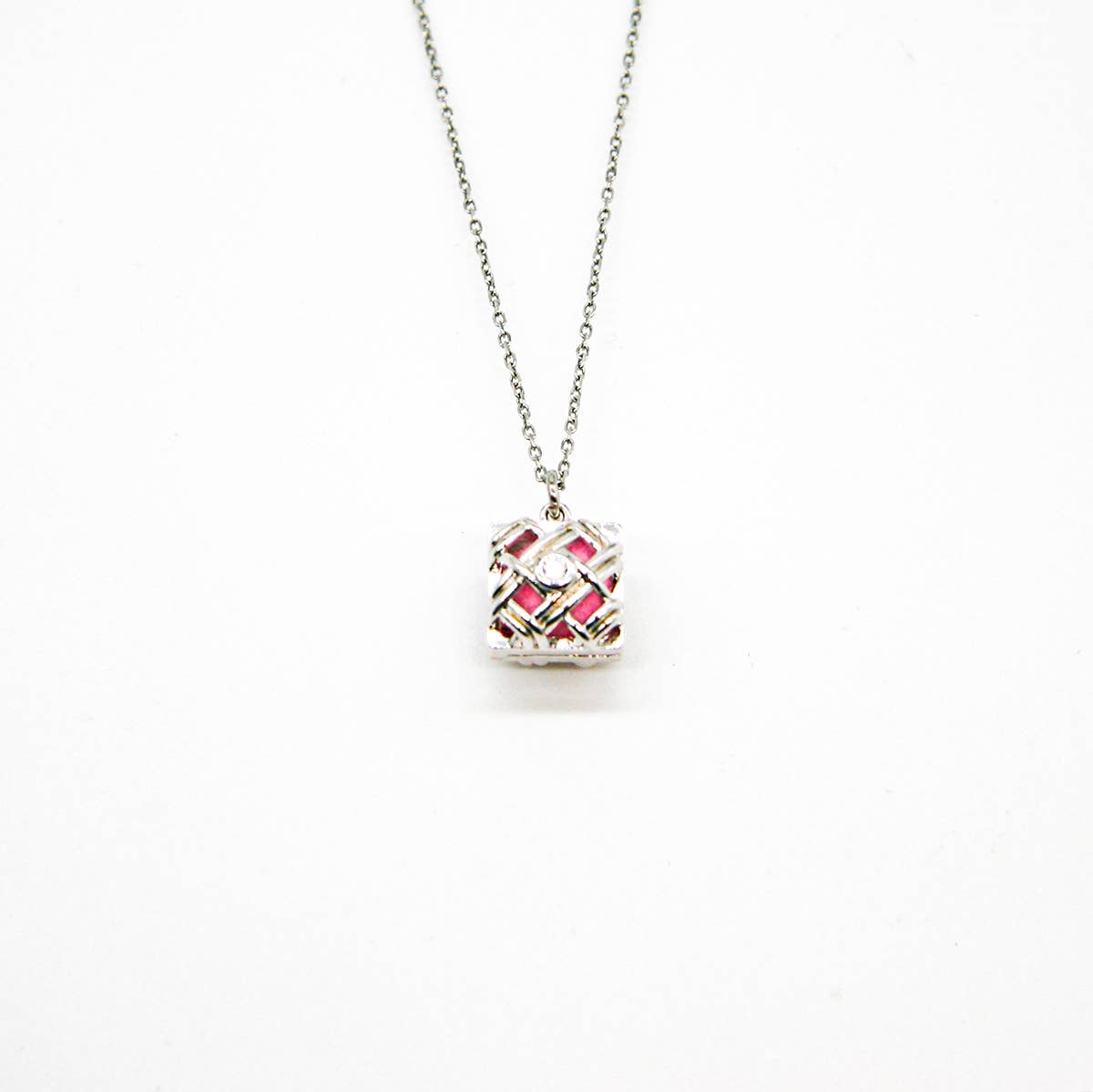 Aroma Necklace Treasure Chest + Purify Oil Blend