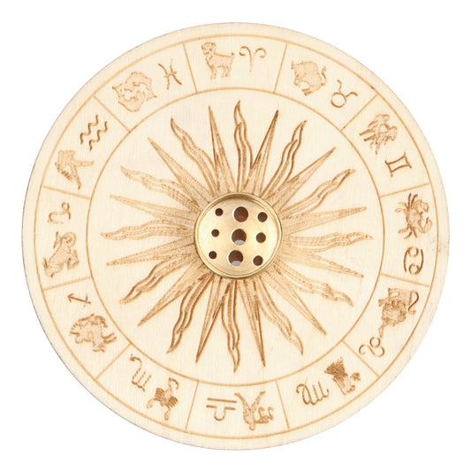 Zodiac Wooden Incense Holder
