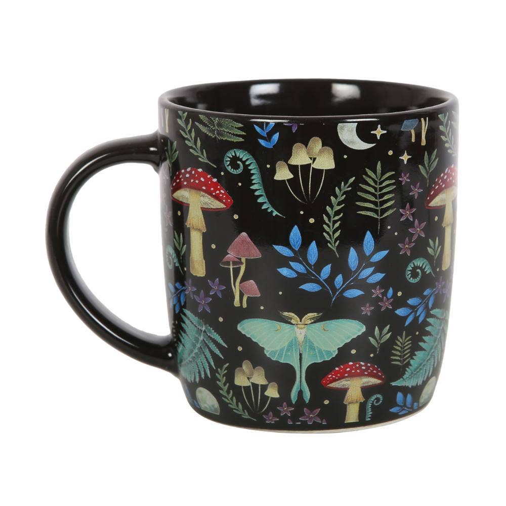 Mystical Forest Mug – Dark Woodland Magic