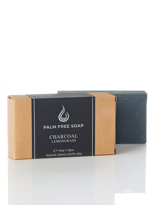 Handmade Charcoal Lemongrass Soap 140g