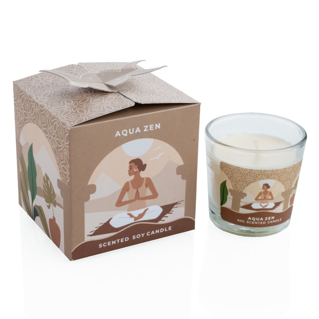Moonshine Yoga TRANQUIL WOODS Soy Candle 60g
