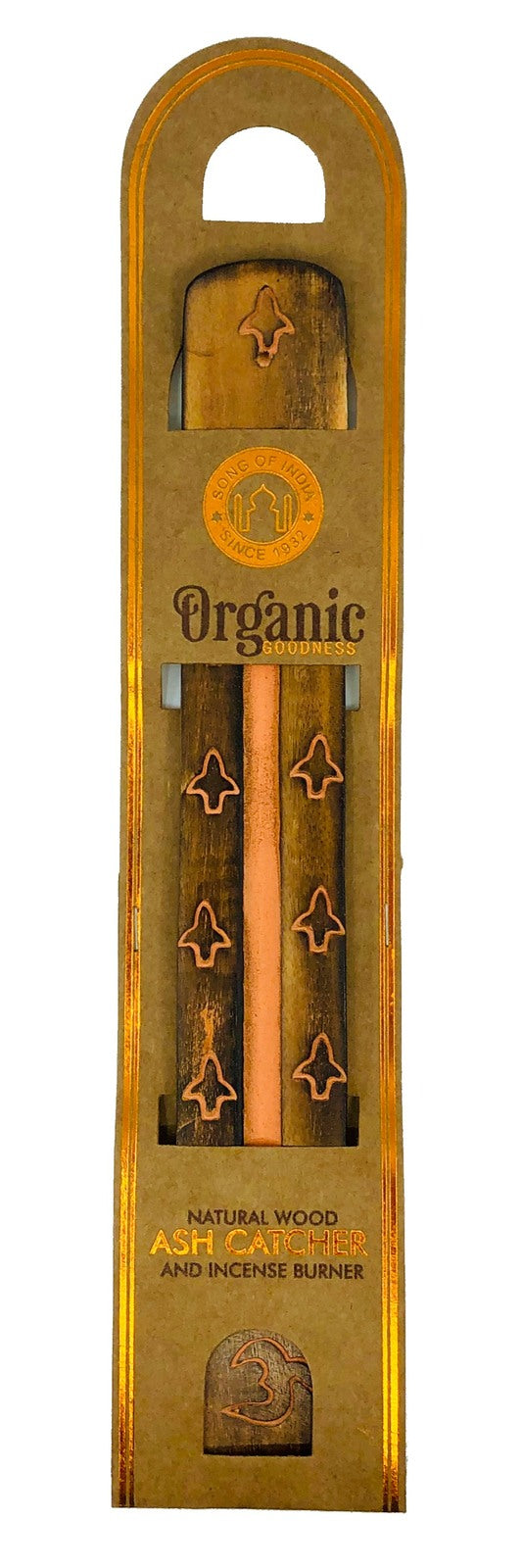 Organic Goodness Wooden Flat Ash Catcher