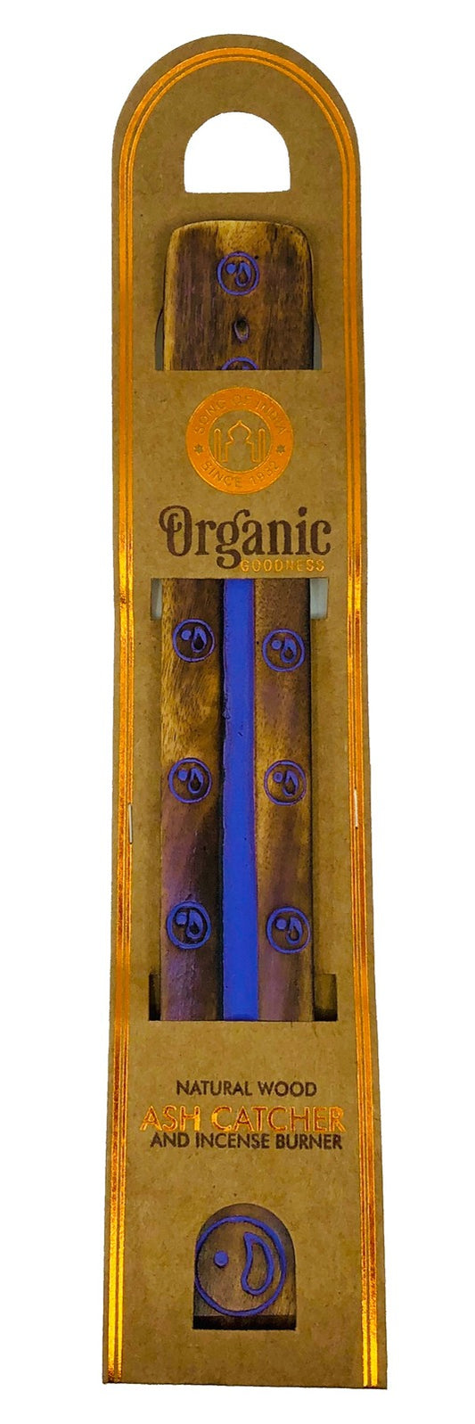 Organic Goodness Wooden Flat Ash Catcher