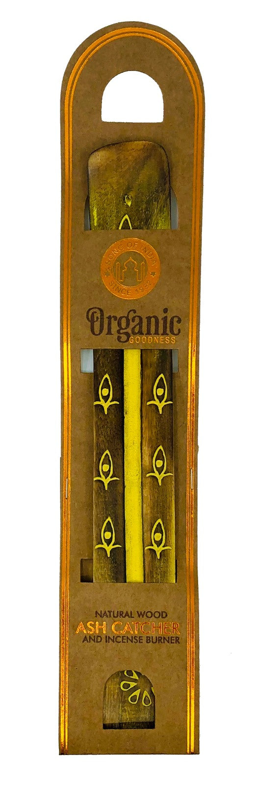 Organic Goodness Wooden Flat Ash Catcher