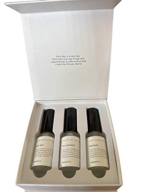 Anxiety Mist Trio – Essential Oil Blend 3x30ml