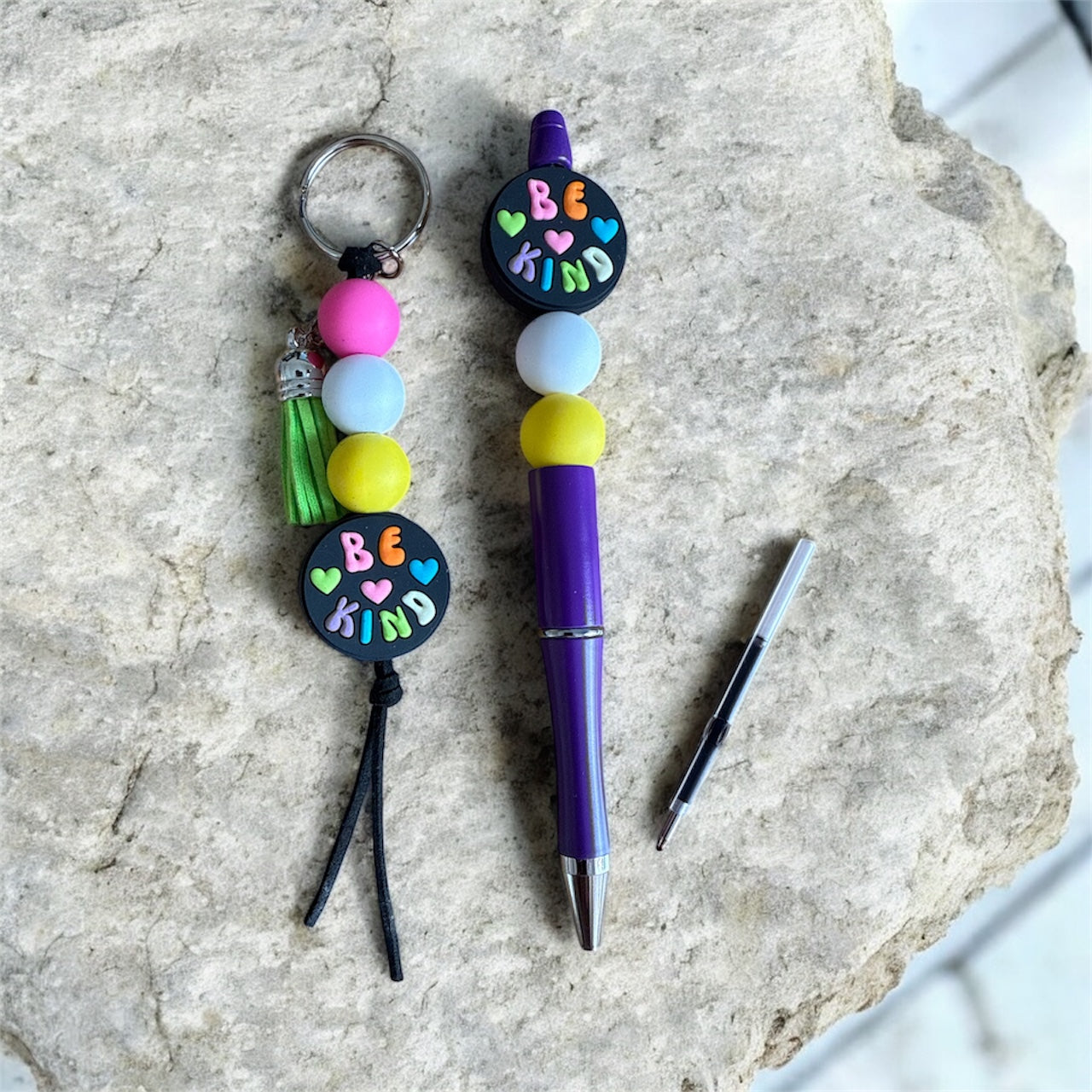 Be Kind Pen & Keyring Gift Set