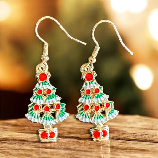 Christmas Tree Earrings