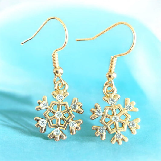 Christmas Snowflake Earrings