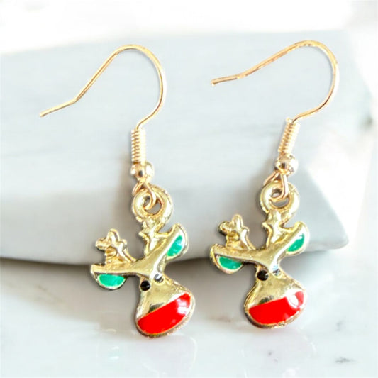 Christmas Reindeer Earrings