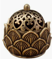 Mini Metal Lotus Incense Burner