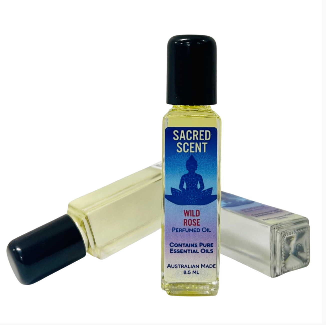 Sacred Scent Wild Rose Perfume Oil 8.5ml