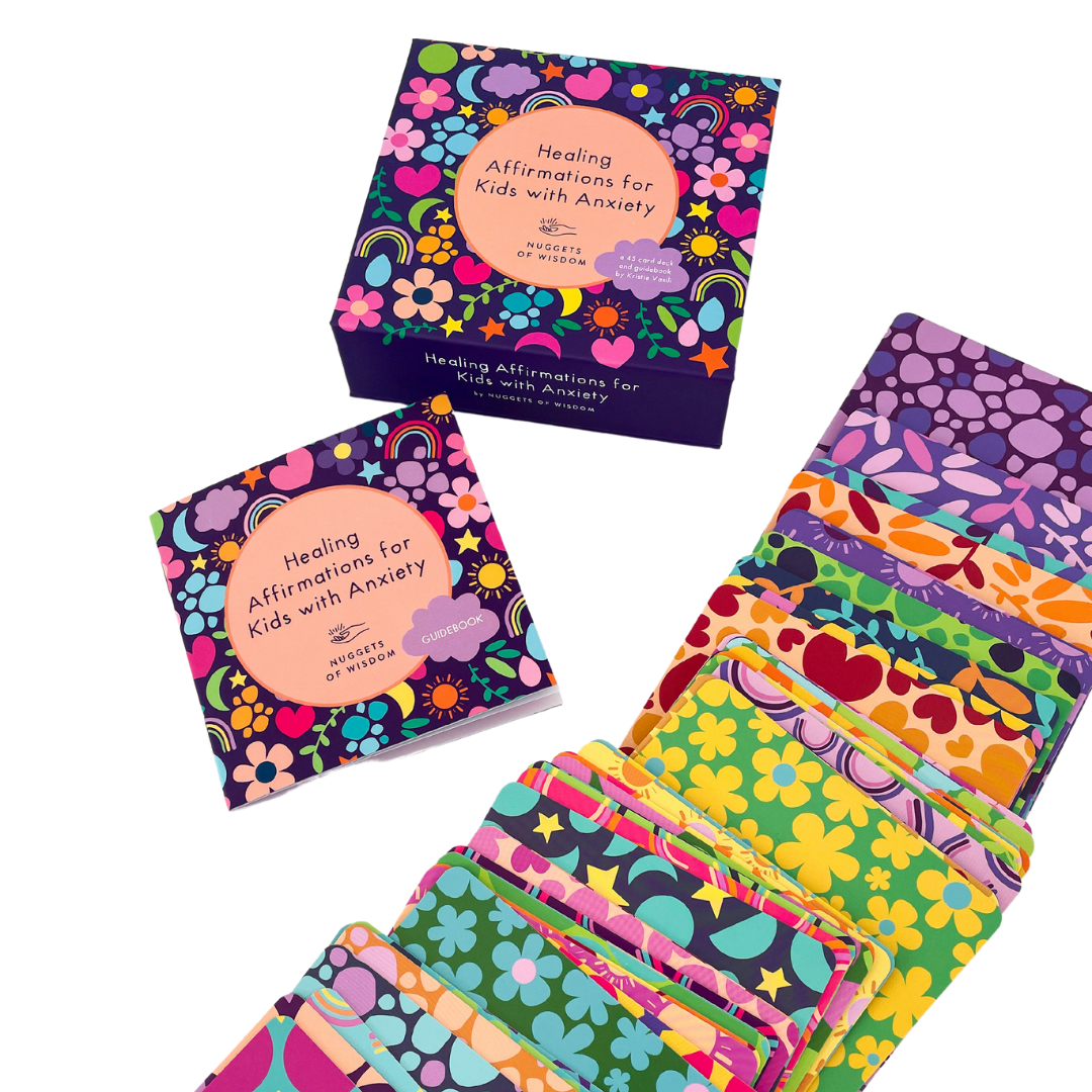 Healing Affirmations for Kids with Anxiety Cards