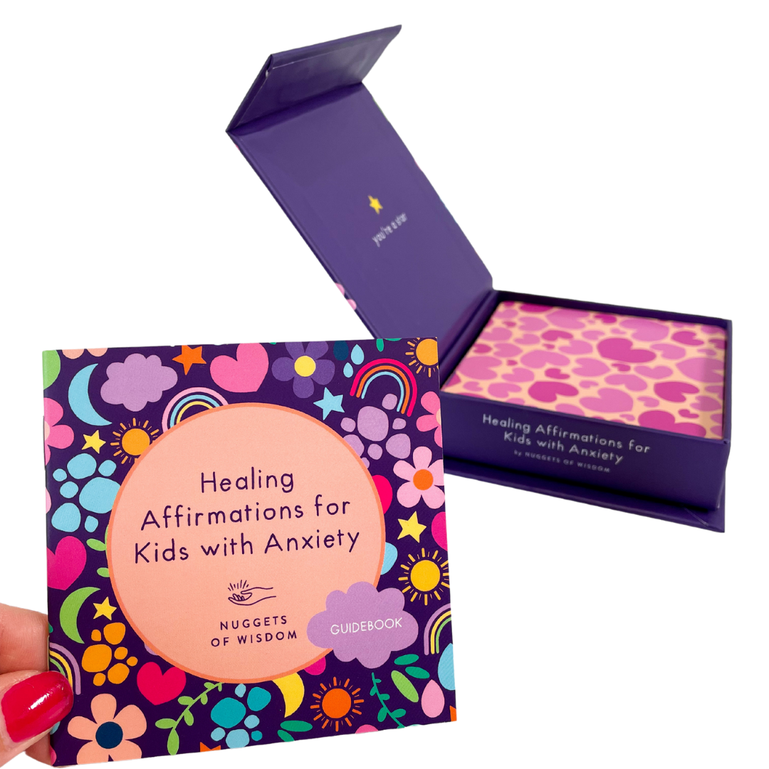 Healing Affirmations for Kids with Anxiety Cards
