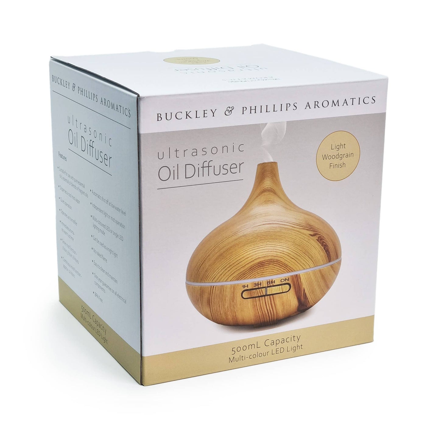 Woodgrain Ultrasonic Oil Diffuser