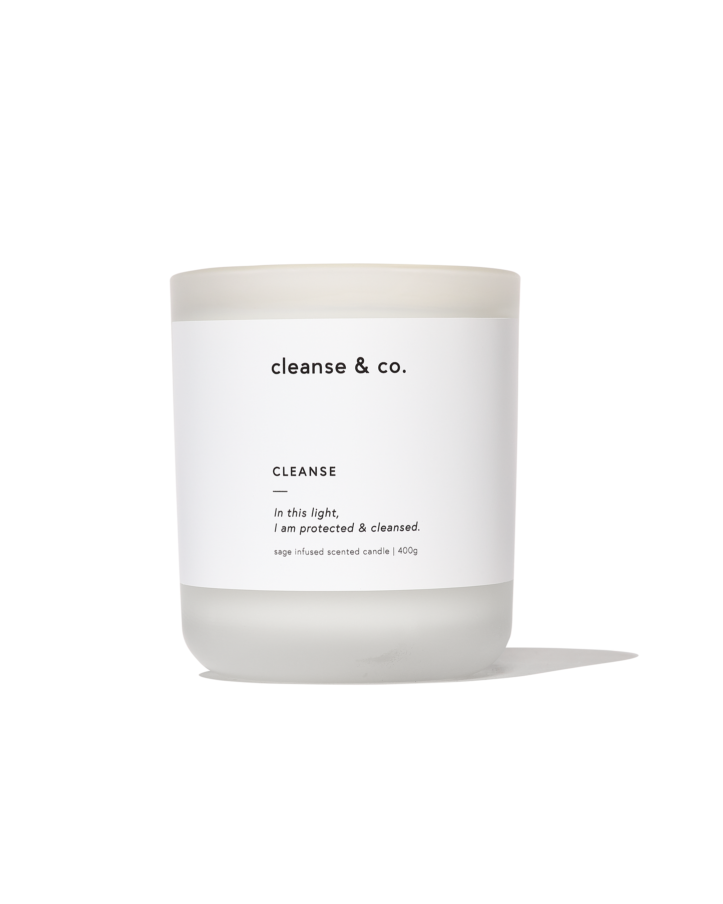 Sage Cleanse Intention Candle 200g