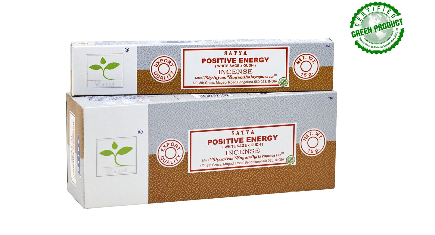 Satya POSITIVE ENERGY Incense Sticks 15g