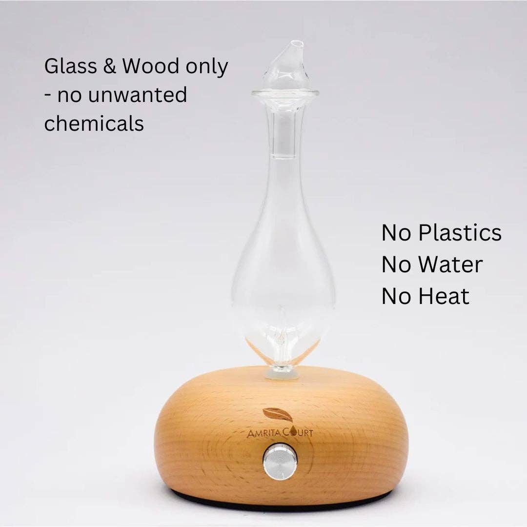 OSCAR Waterless Aroma Diffuser | Solid Wood No Plastics