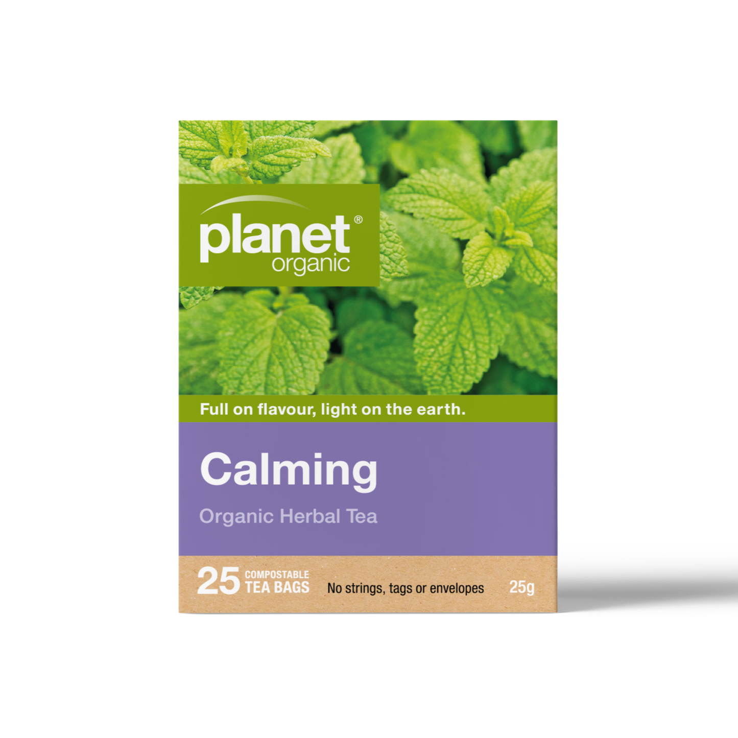 Planet Organic Calming Tea Bags - 25 Herbal Bags