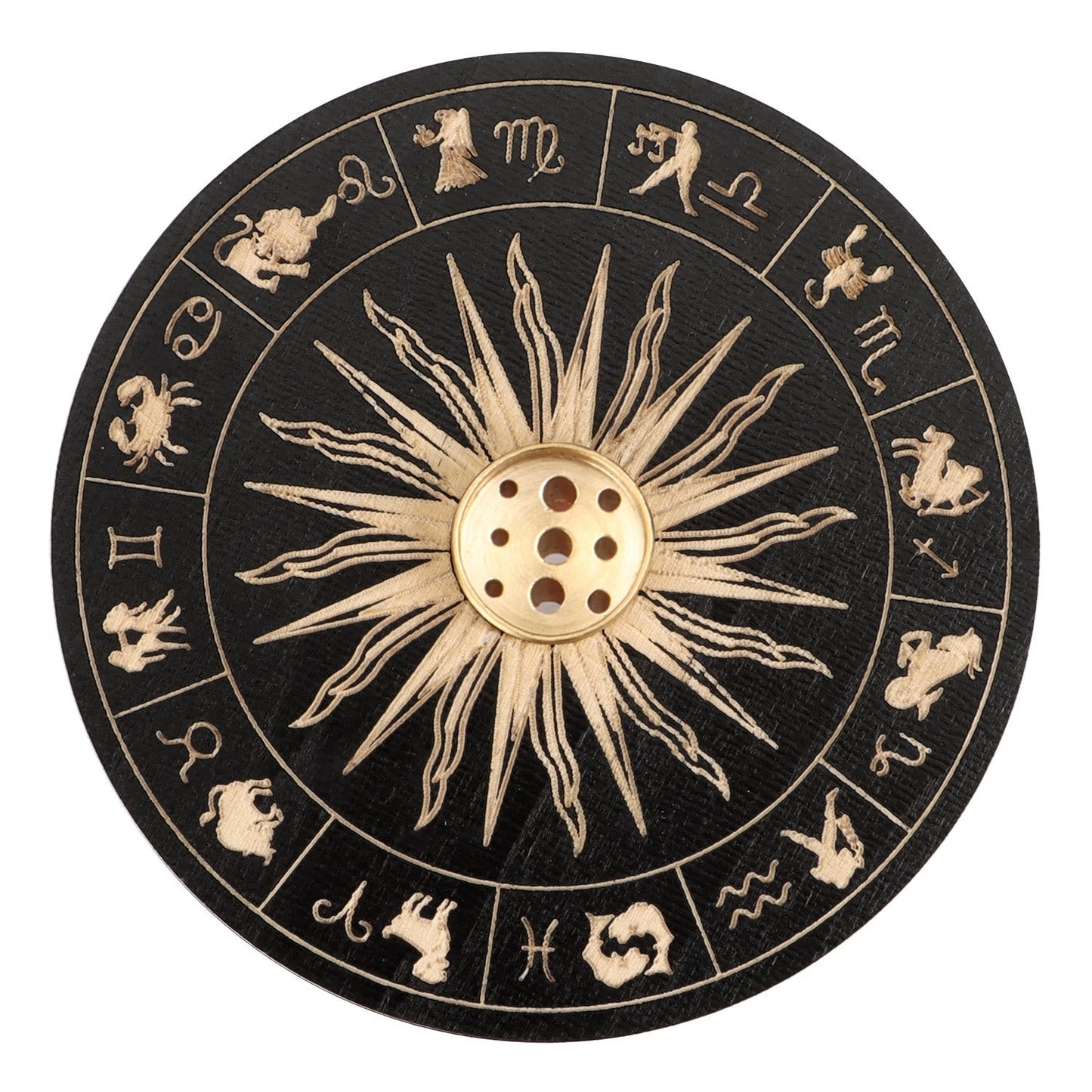 Zodiac Wooden Incense Holder