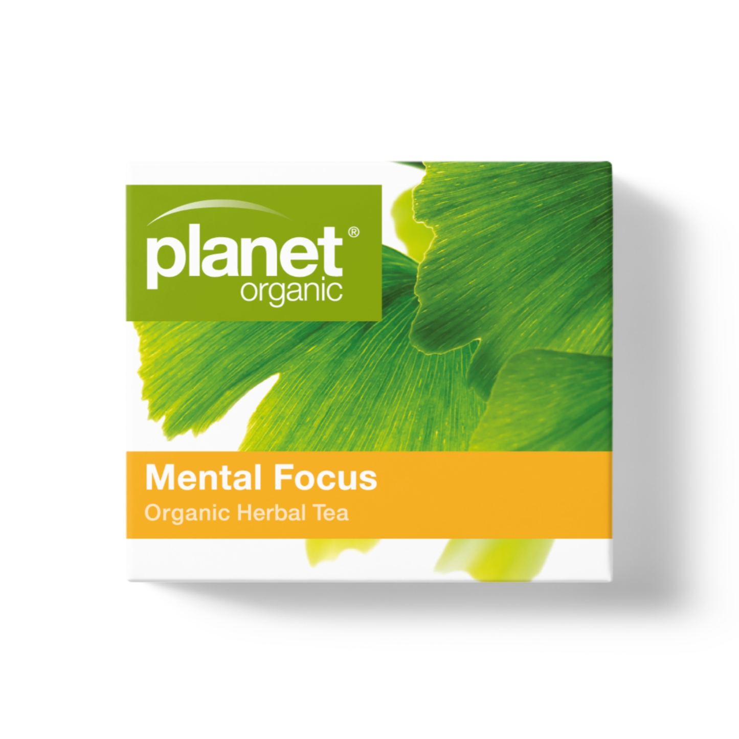 Planet Organic Mental Focus Tea Bags - 25 Herbal Bags