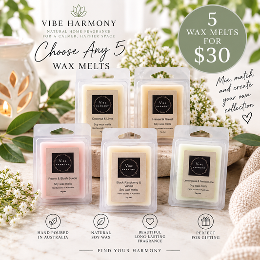 5 Wax Melts for $30