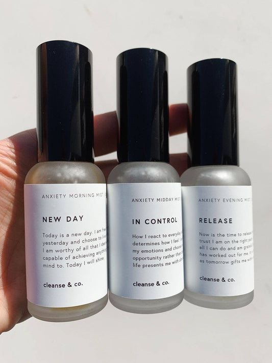Anxiety Mist Trio – Essential Oil Blend 3x30ml
