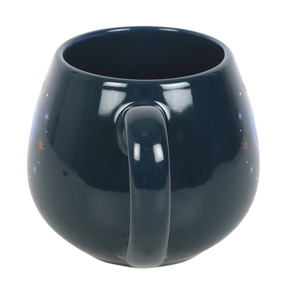 All-Seeing Eye Ceramic Mug – Cosmic Blue
