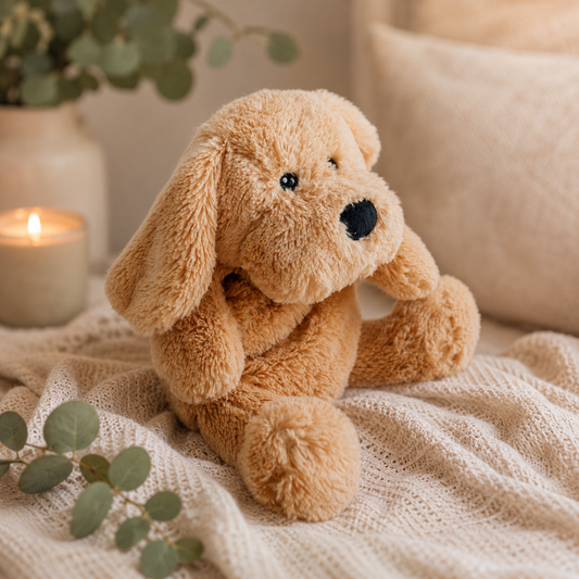 Charlie The Weighted Puppy Dog Toy