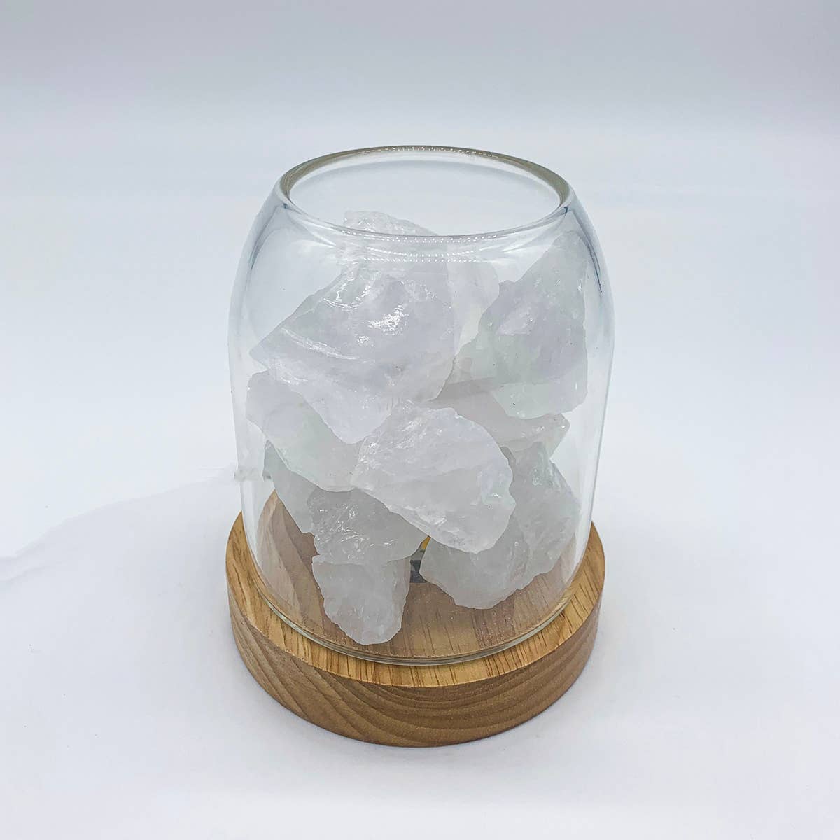 AURORA Crystal Essential Oil Diffuser | Clear Quartz 500g