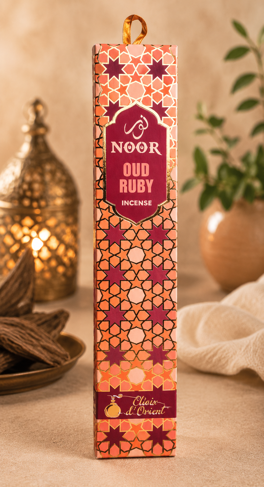 HD Noor Incense Oud Ruby Sticks 15g