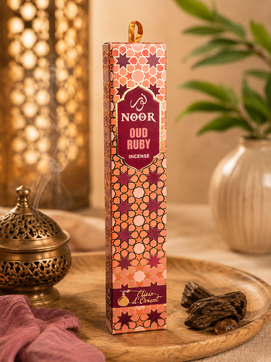 HD Noor Incense Oud Ruby Sticks 15g