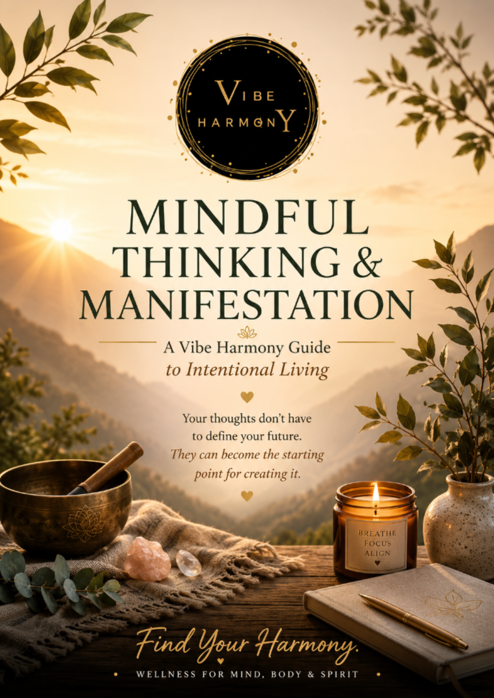 FREE VIBE HARMONY GUIDE - Mindful Thinking & Manifestation