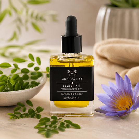 Moringa and Blue Lotus facial oil 30ml