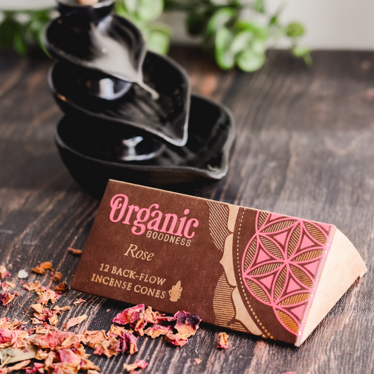 Organic Goodness ROSE Backflow cones