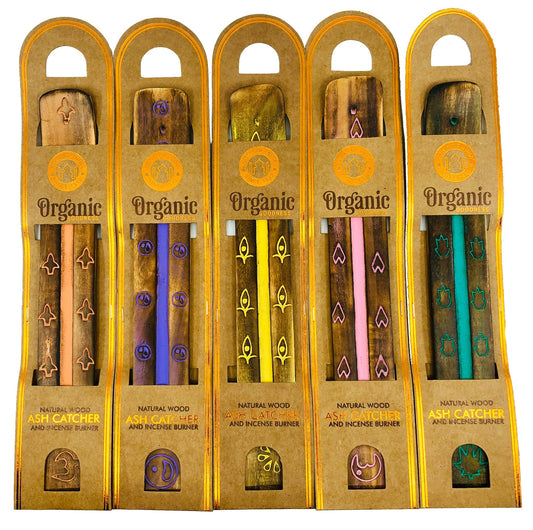 Organic Goodness Wooden Flat Ash Catcher
