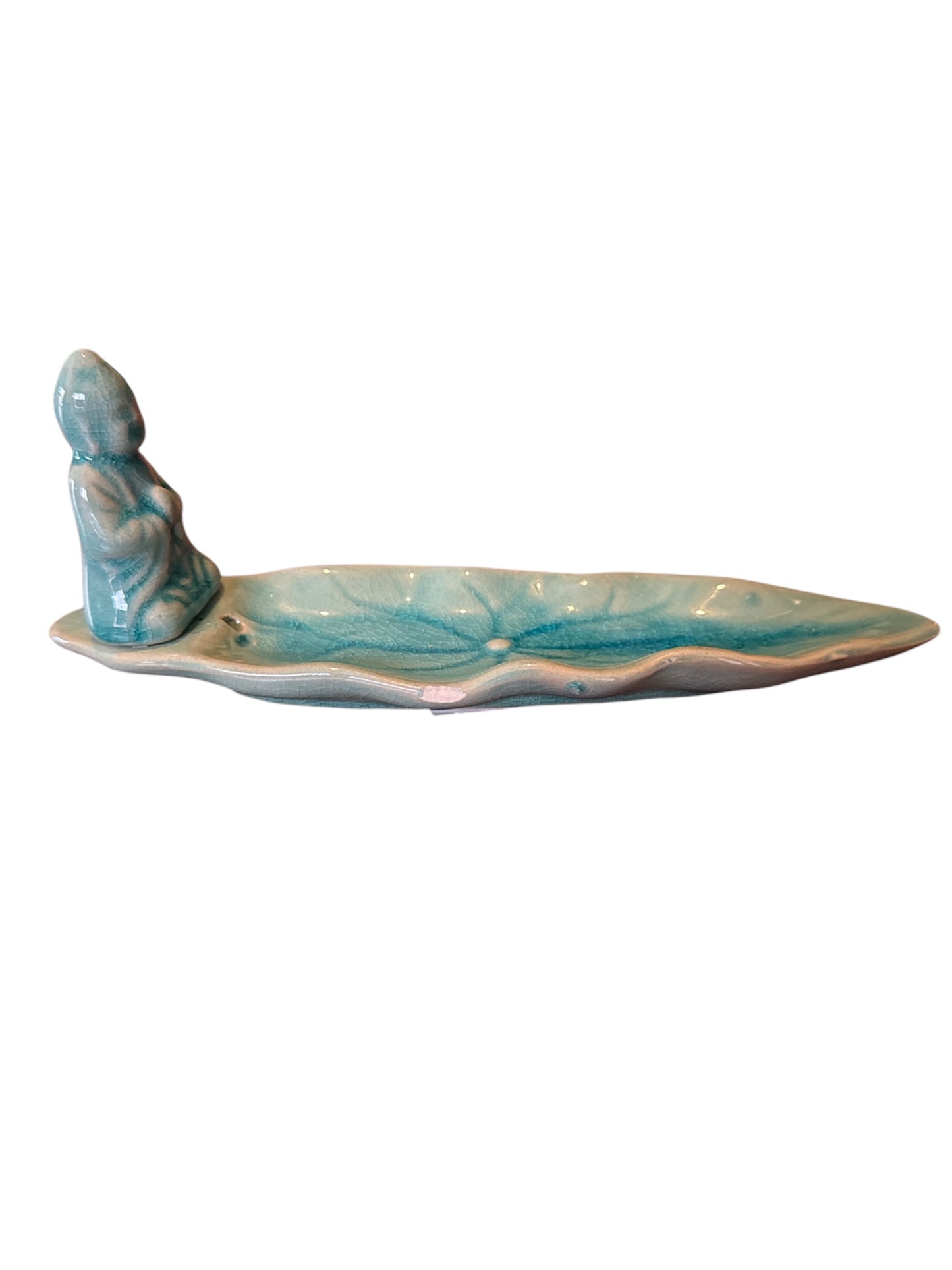 Ceramic Buddha Incense Holder - Imperfect