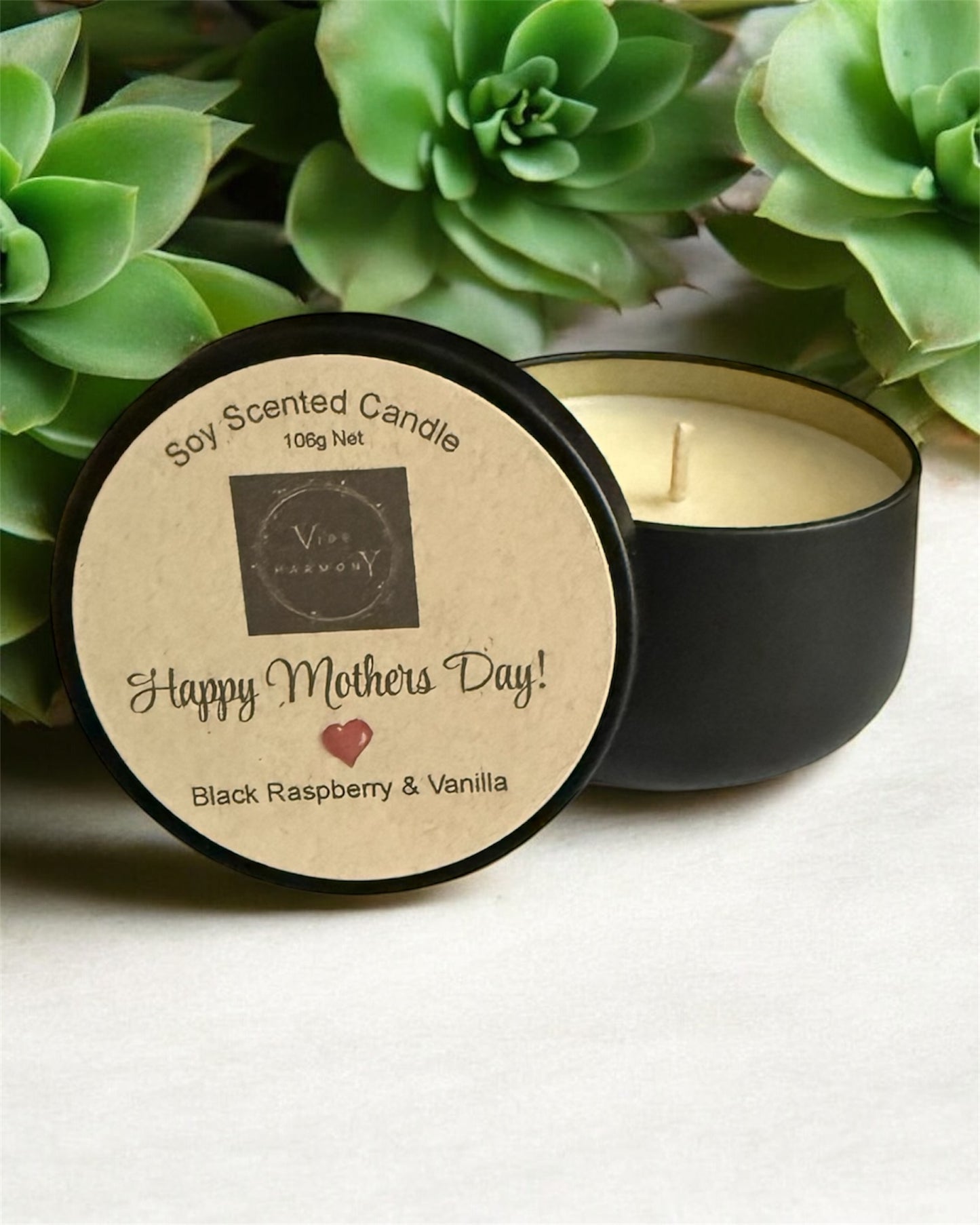 Mothers Day Tin Soy Wax Candle