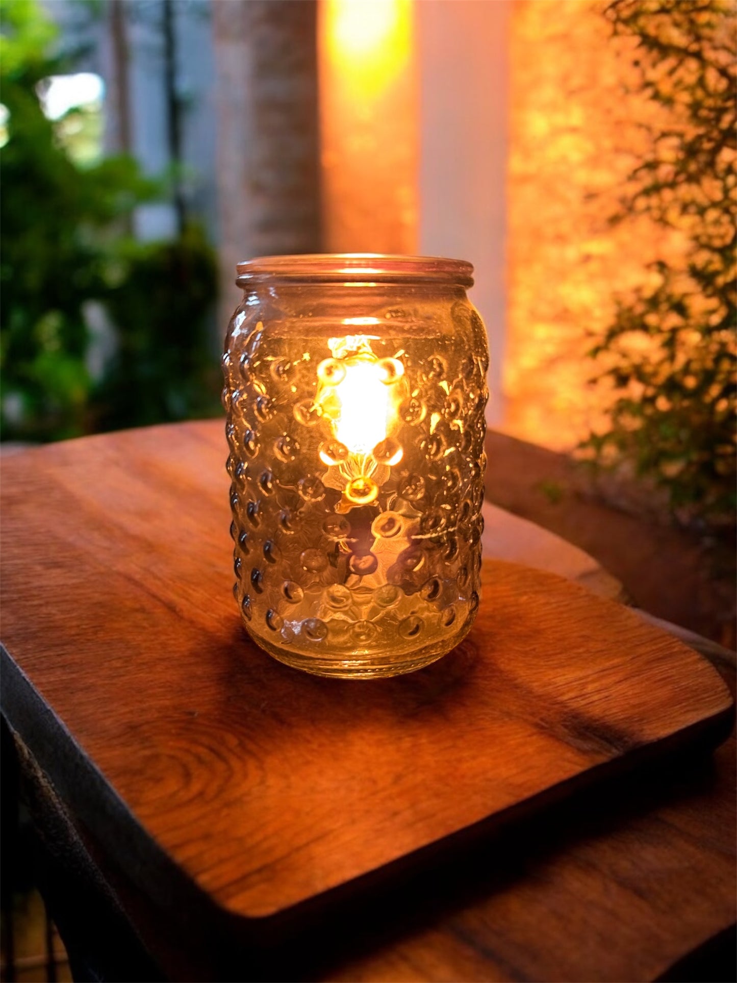 Smokey Hobnail Illumination Electric Warmer
