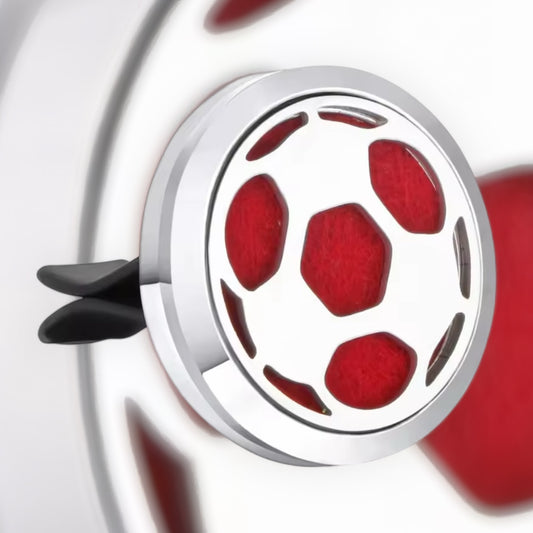 Soccer Ball Stainless Steel Essential Oil Car Diffuser
