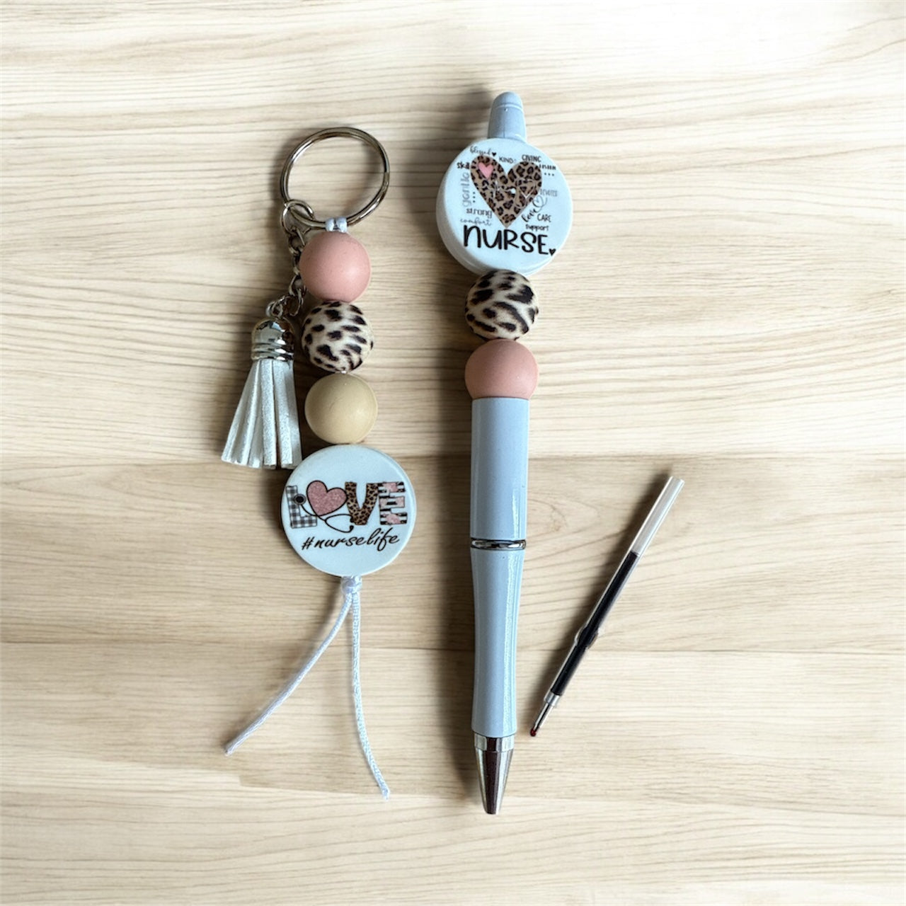 Nurse Life Pen & Keyring Gift Set