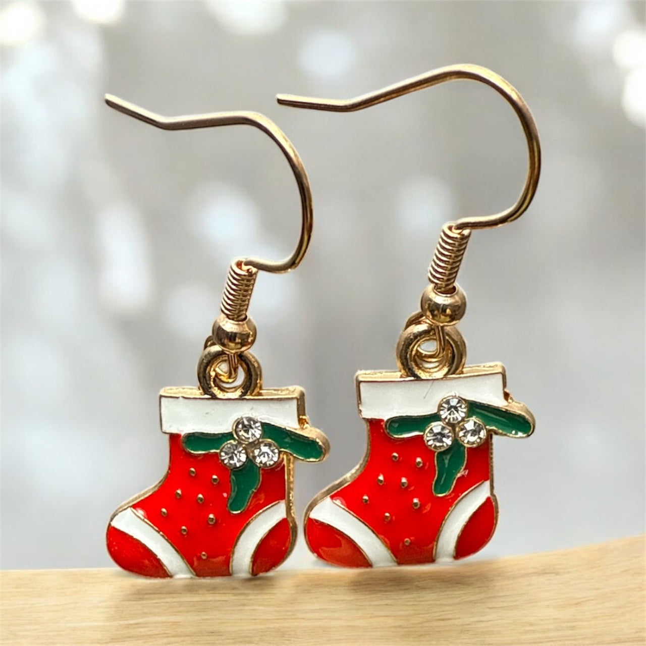 Christmas Stocking Earrings