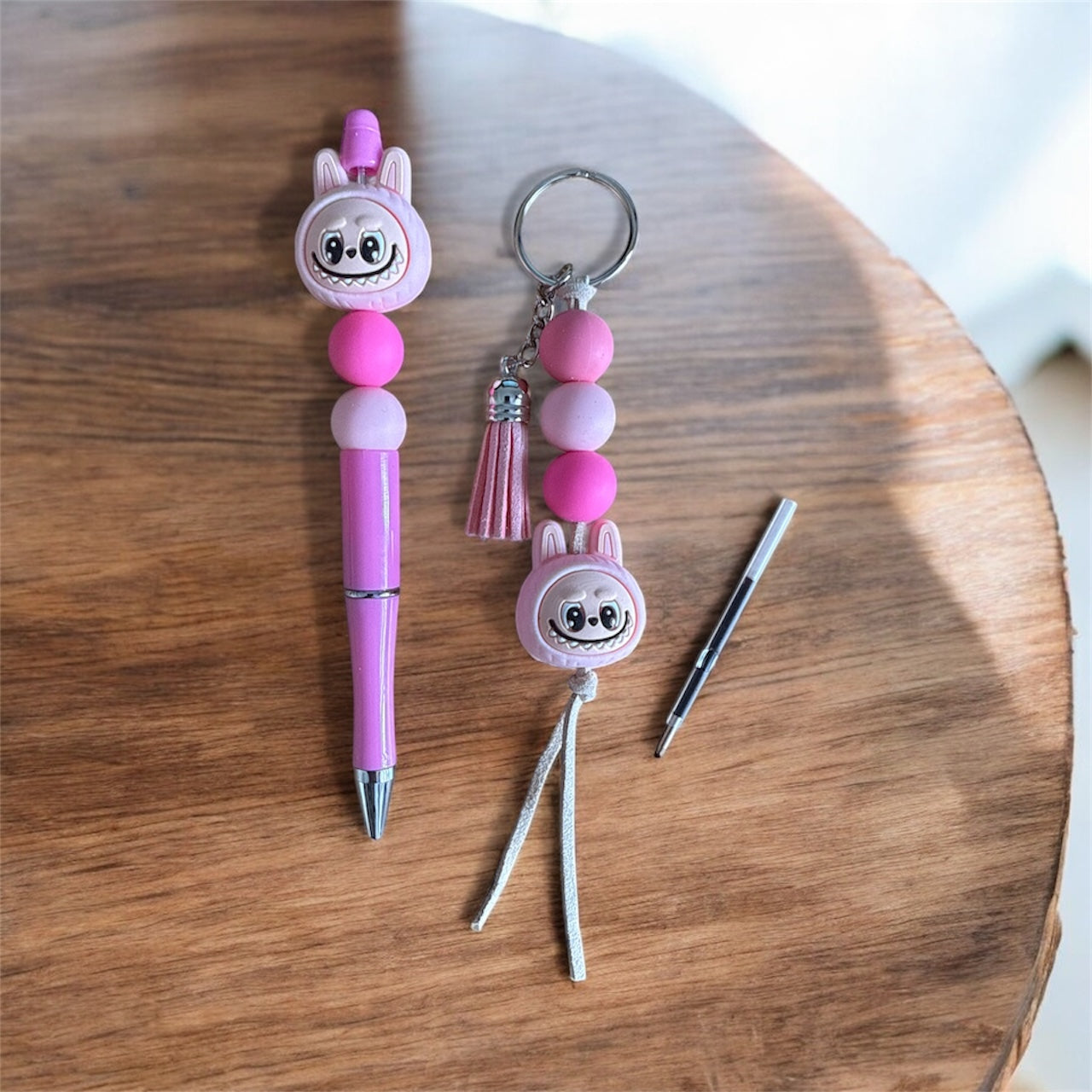 Monster Rabbit Pen & Keyring Gift Set