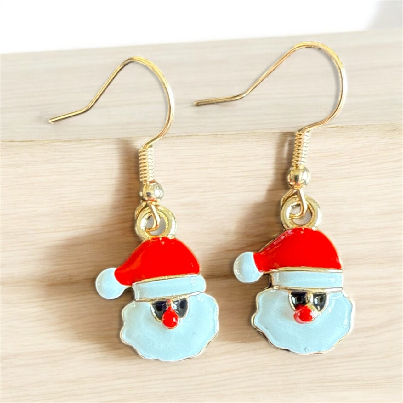 Santa Christmas Earrings