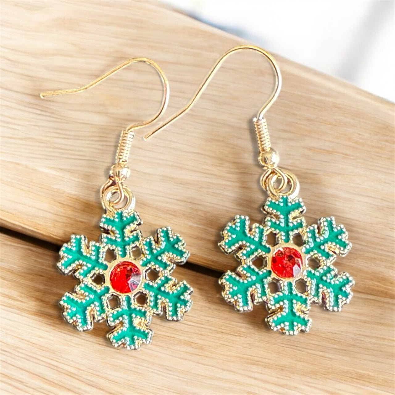 Christmas Snowflake Earrings