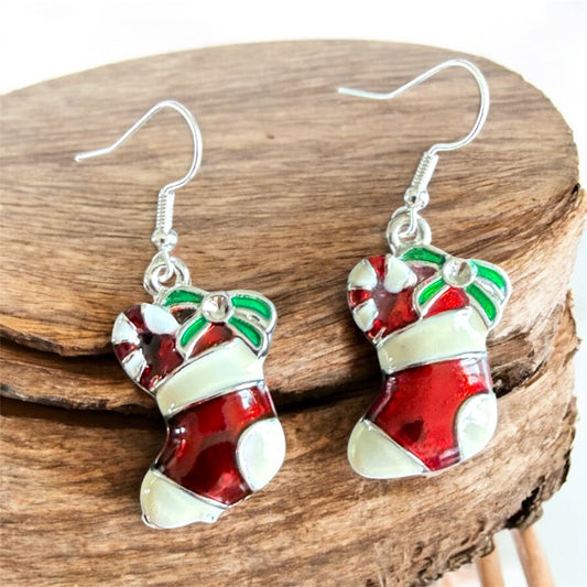 Christmas Stocking Earrings