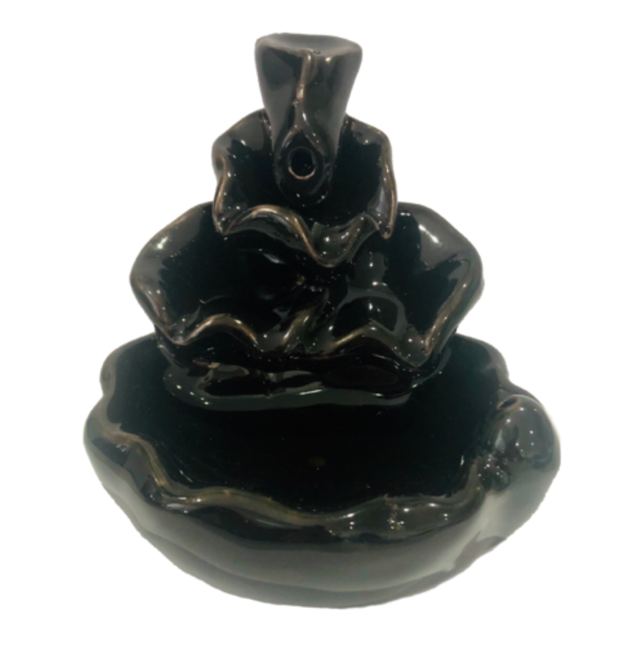 Ceramic Waterfall Backflow Cone Burner