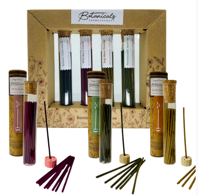 Botanicals Aromatherapy Incense in Jar – Gift Pack (Set of 4)