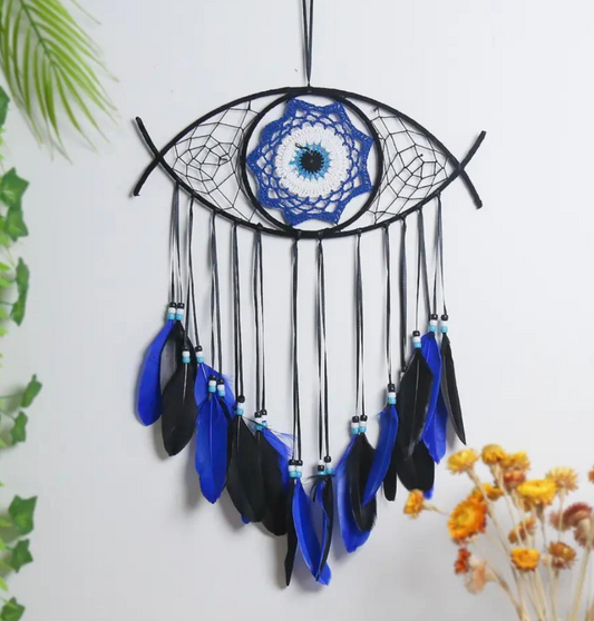 Macrame Evil Eye Dream Catcher