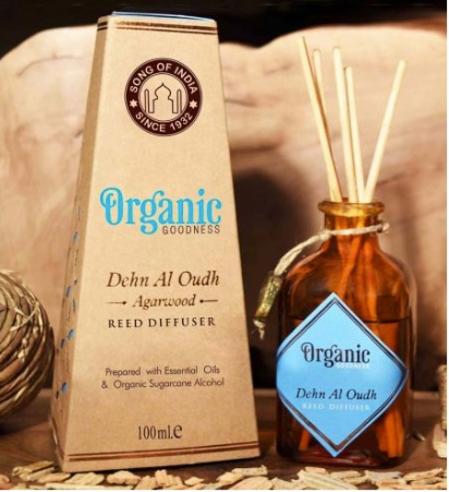Organic Goodness Argarwood Dehn Al Oudh Reed Diffuser 100ml